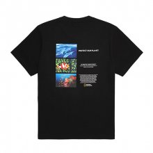 N212UTS970 OCEAN 캠페인 반팔 티셔츠 CARBON BLACK