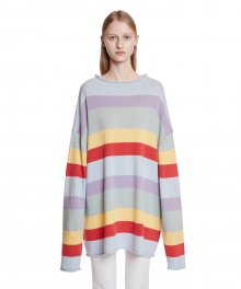 Cashmere Multicolor Striped Sweater