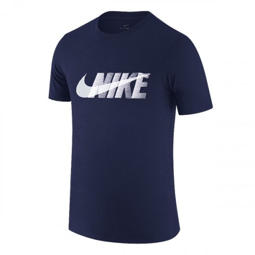 T-shirt Nike Sportswear DC7796 con logo Swoosh e grafica sfocata | Nico