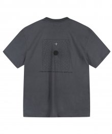 square t-shirt_chacoal