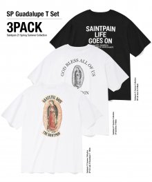 [3-PACK] SP 과달루페 티셔츠 세트