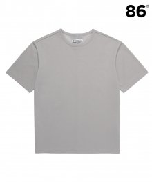 COMPACT HALF T-SHIRTS CEMENT GREY