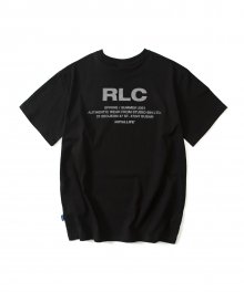 RL803 RLC 로고 반팔티 - 블랙