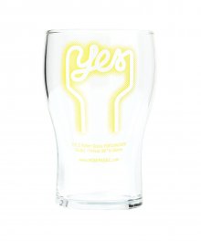 Y.E.S Water Glass Yellow