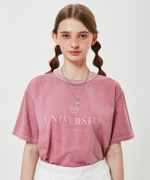 Univ. Pigment T-shirt(DUST PINK)