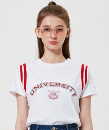 Univ. Arch T-shirt(WHITE)