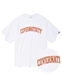 커버낫(COVERNAT) 듀티 아치 로고 티셔츠 화이트
