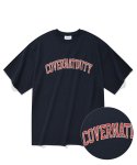 커버낫(COVERNAT) 듀티 아치 로고 티셔츠 네이비