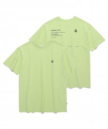 U 로고 티셔츠_옐로우(IK2BMMT500A)