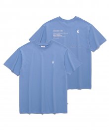 U 로고 티셔츠_블루(IK2BMMT500A)