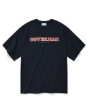 커버낫(COVERNAT) 쿠퍼 로고 티셔츠 네이비