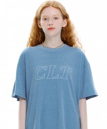 CLT PIGMENT T-SHIRT BLUE(CY2BMFT506A)