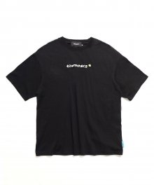 [EZwithPIECE] EWP LOGO TEE (BLACK)