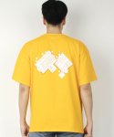 어그로(AGGRO) 키보드 샷건 반팔 티셔츠 YELLOW