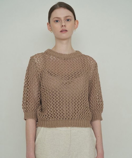 르네제이(RENEJ) Mesh half Knit + Slip SET - 128,250 | 우신사 스토어