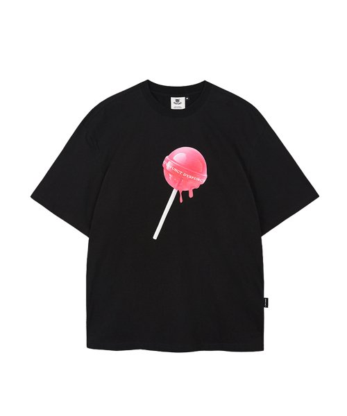 디스펑트(DYSFUNCT) TOO SWEET BUT CUTE T-SHIRT (BLACK/PINK) - 사이즈 & 후기 | 무신사