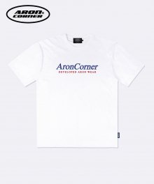 ARON CLASSIC LOGO TEE WHITE