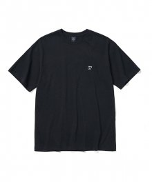 W LOGO SS T-SHIRT (NAVY)