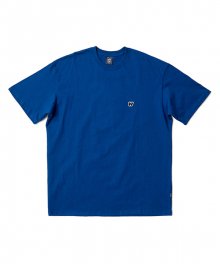 W LOGO SS T-SHIRT (BLUE)