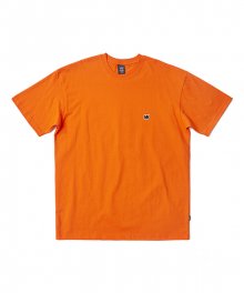 W LOGO SS T-SHIRT (ORANGE)