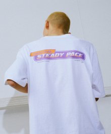 STEADY PACE TEE - WHITE