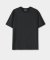 쿠어 수피마 코튼 세미오버핏 티셔츠 (블랙)