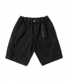 OVERSIZED CARGO SHORTS (BLACK)