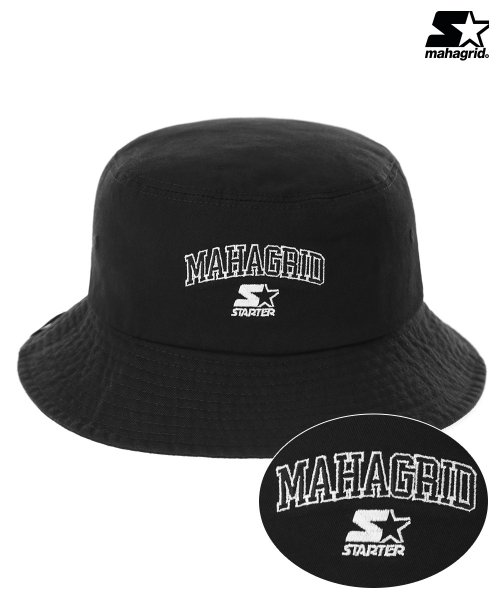 마하그리드(MAHAGRID) STR X MGD BUCKET HAT BLACK(WW9S3POAC204 