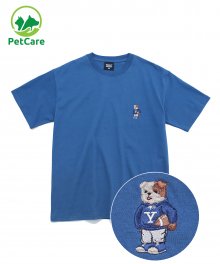 EMBROIDERY HANDSOME DAN TEE BLUE