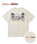 마우이앤선즈(MAUI&SONS) MxD 서퍼비치 티셔츠 [크림]