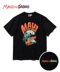 마우이앤선즈(MAUI&SONS) MxD 서핑스컬 티셔츠 [블랙]