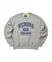 COLLEGE SWEATSHIRT (GREY)