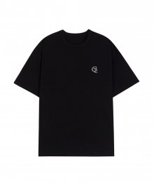 심볼 반팔 티셔츠 (블랙)