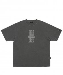 CENTER BOARD PIGMENT TEE / CHARCOAL