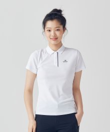 VENT Ⅱ (벤트 Ⅱ) 여성 아이스넥 폴로 티셔츠 White