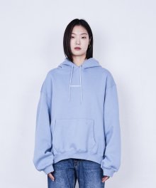 HOODIE CHINDOWN PRINTED (SKY BLUE)