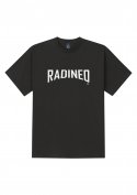 라디네오() 아치 로고 블랙 반팔 티셔츠