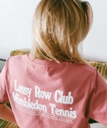 Basic Crew Neck Half Sleeve T-Shirt [Pink]