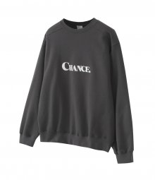 CHANCE SWEATSHIRT(Charcoal/기모)