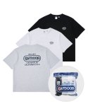 아웃도어 프로덕츠(OUTDOOR PRODUCTS) 3팩 티셔츠 3PACK T-SHIRT