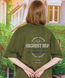 HIGHEST SELF T-shirt khaki