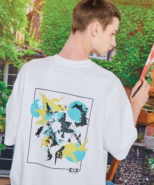 이퓨원트(IFYOUWANT) REVERSE FLOWER T-shirt white - 사이즈