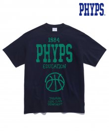 P.E.DEPT® ENTIRE LAYOUT TEE NAVY