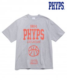 P.E.DEPT® ENTIRE LAYOUT TEE GRAY