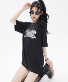YK 세영 티셔츠-블랙