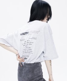 YK 소연 티셔츠-멜란지