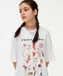 Flower Garden T-shirt [WHITE]