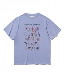 Flower Garden T-shirt [PALE BLUE]