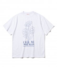Flower Vase T-shirt [WHITE]