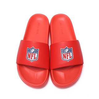 엔에프엘(NFL) F211UFW040 쉴드 로고 슬라이드 슬리퍼 NFL RED 상품 이미지